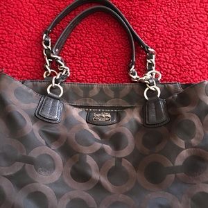 Coach black purse